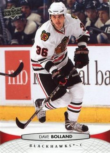 #164 Dave Bolland - Chicago Blackhawks - 2011-12 Upper Deck Hockey