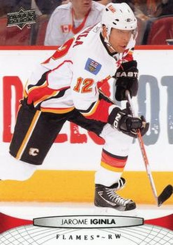 #173 Jarome Iginla - Calgary Flames - 2011-12 Upper Deck Hockey