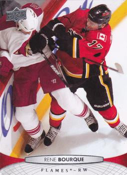 #175 Rene Bourque - Calgary Flames - 2011-12 Upper Deck Hockey