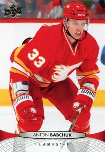#177 Anton Babchuk - Calgary Flames - 2011-12 Upper Deck Hockey