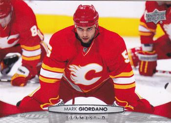 #178 Mark Giordano - Calgary Flames - 2011-12 Upper Deck Hockey