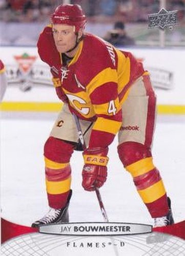 #179 Jay Bouwmeester - Calgary Flames - 2011-12 Upper Deck Hockey