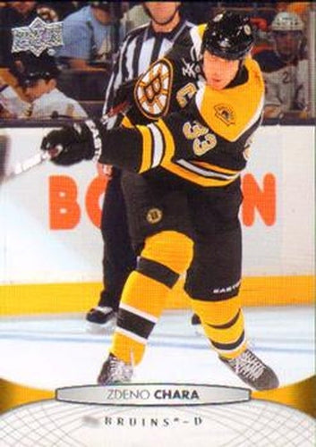 #188 Zdeno Chara - Boston Bruins - 2011-12 Upper Deck Hockey