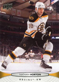 #190 Nathan Horton - Boston Bruins - 2011-12 Upper Deck Hockey