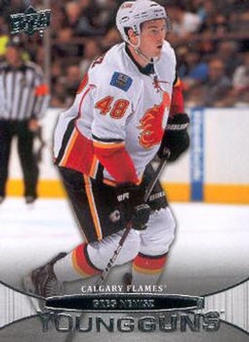 #203 Greg Nemisz - Calgary Flames - 2011-12 Upper Deck Hockey