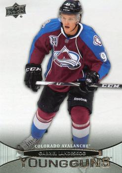 #208 Gabriel Landeskog - Colorado Avalanche - 2011-12 Upper Deck Hockey
