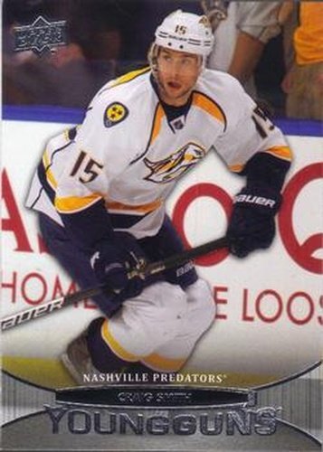 #225 Craig Smith - Nashville Predators - 2011-12 Upper Deck Hockey