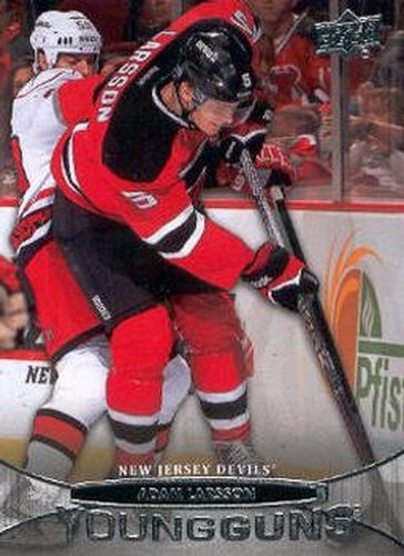 #227 Adam Larsson - New Jersey Devils - 2011-12 Upper Deck Hockey