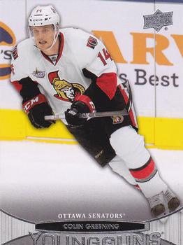 #230 Colin Greening - Ottawa Senators - 2011-12 Upper Deck Hockey