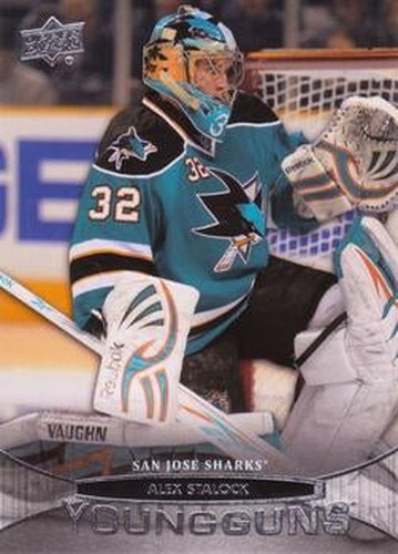 #239 Alex Stalock - San Jose Sharks - 2011-12 Upper Deck Hockey
