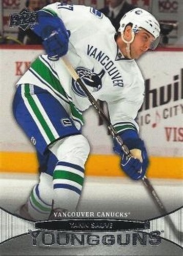 #246 Yann Sauve - Vancouver Canucks - 2011-12 Upper Deck Hockey