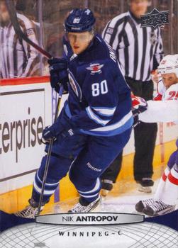 #252 Nik Antropov - Winnipeg Jets - 2011-12 Upper Deck Hockey