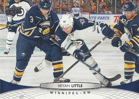 #256 Bryan Little - Winnipeg Jets - 2011-12 Upper Deck Hockey