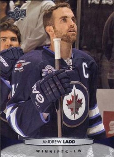 #257 Andrew Ladd - Winnipeg Jets - 2011-12 Upper Deck Hockey