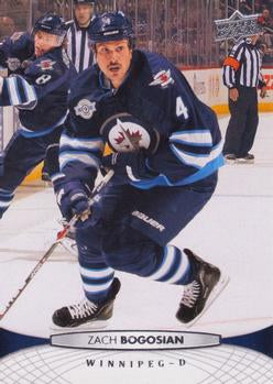 #258 Zach Bogosian - Winnipeg Jets - 2011-12 Upper Deck Hockey