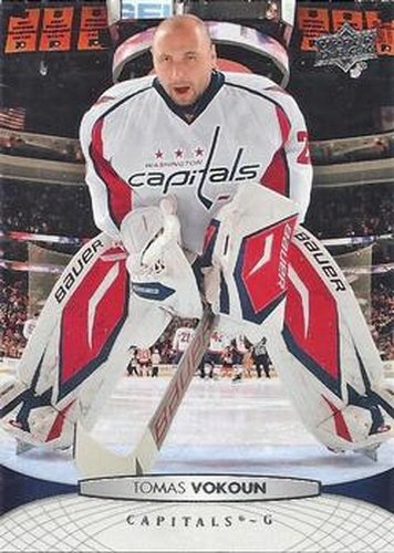 #259 Tomas Vokoun - Washington Capitals - 2011-12 Upper Deck Hockey