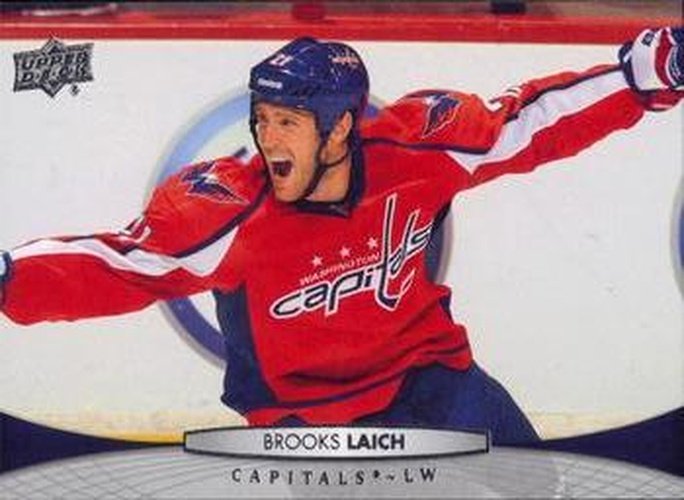 #262 Brooks Laich - Washington Capitals - 2011-12 Upper Deck Hockey