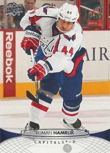 #264 Roman Hamrlik - Washington Capitals - 2011-12 Upper Deck Hockey