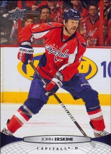 #266 John Erskine - Washington Capitals - 2011-12 Upper Deck Hockey