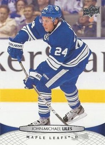 #275 John-Michael Liles - Toronto Maple Leafs - 2011-12 Upper Deck Hockey