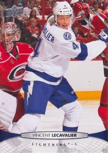 #282 Vincent Lecavalier - Tampa Bay Lightning - 2011-12 Upper Deck Hockey