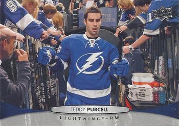 #283 Teddy Purcell - Tampa Bay Lightning - 2011-12 Upper Deck Hockey