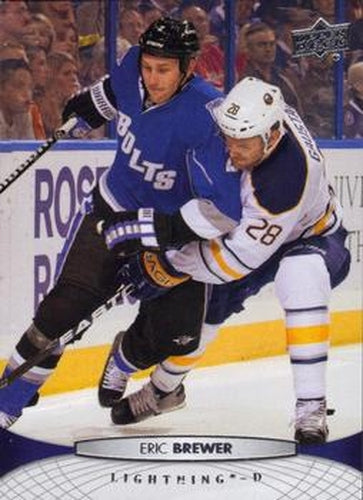 #286 Eric Brewer - Tampa Bay Lightning - 2011-12 Upper Deck Hockey