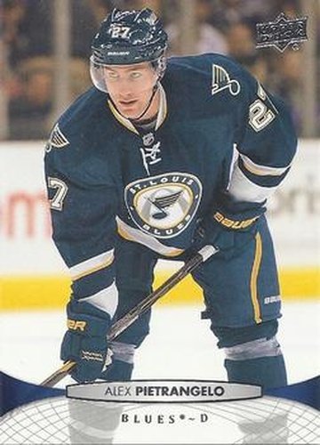 #293 Alex Pietrangelo - St. Louis Blues - 2011-12 Upper Deck Hockey