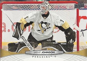 #306 Brent Johnson - Pittsburgh Penguins - 2011-12 Upper Deck Hockey