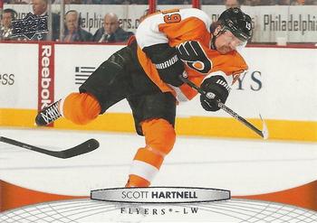#318 Scott Hartnell - Philadelphia Flyers - 2011-12 Upper Deck Hockey