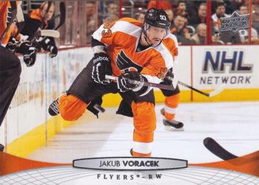 #319 Jakub Voracek - Philadelphia Flyers - 2011-12 Upper Deck Hockey