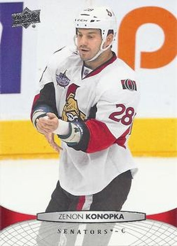 #323 Zenon Konopka - Ottawa Senators - 2011-12 Upper Deck Hockey