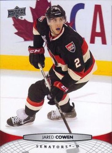 #325 Jared Cowen - Ottawa Senators - 2011-12 Upper Deck Hockey