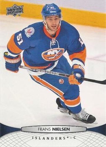 #337 Frans Nielsen - New York Islanders - 2011-12 Upper Deck Hockey