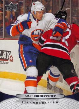 #338 Nino Niederreiter - New York Islanders - 2011-12 Upper Deck Hockey