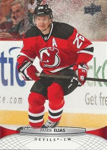 #346 Patrik Elias - New Jersey Devils - 2011-12 Upper Deck Hockey