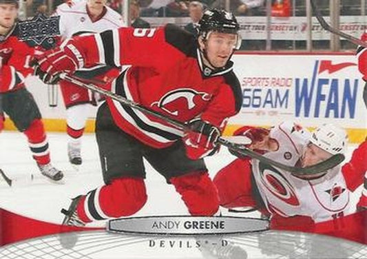#348 Andy Greene - New Jersey Devils - 2011-12 Upper Deck Hockey