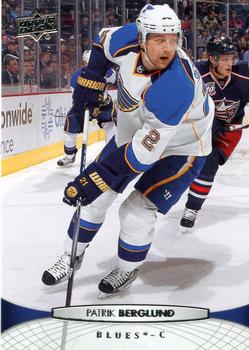 #34 Patrik Berglund - St. Louis Blues - 2011-12 Upper Deck Hockey