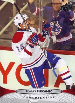 #356 Tomas Plekanec - Montreal Canadiens - 2011-12 Upper Deck Hockey