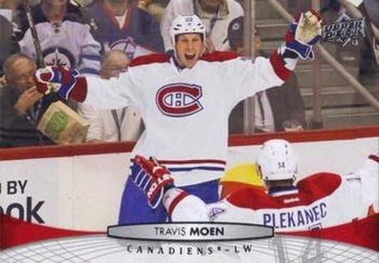 #361 Travis Moen - Montreal Canadiens - 2011-12 Upper Deck Hockey