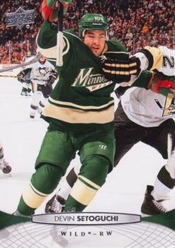 #362 Devin Setoguchi - Minnesota Wild - 2011-12 Upper Deck Hockey