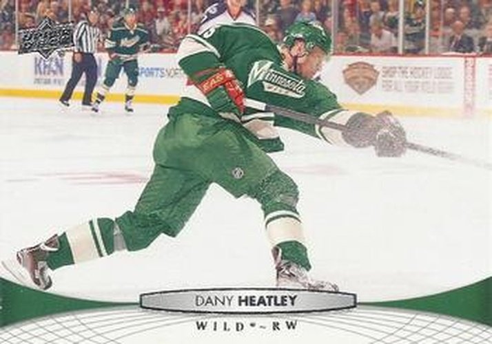 #363 Dany Heatley - Minnesota Wild - 2011-12 Upper Deck Hockey