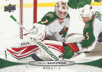 #364 Niklas Backstrom - Minnesota Wild - 2011-12 Upper Deck Hockey