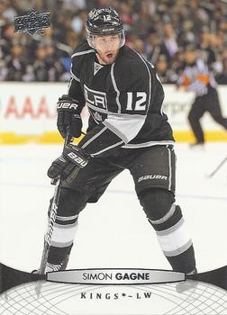 #369 Simon Gagne - Los Angeles Kings - 2011-12 Upper Deck Hockey