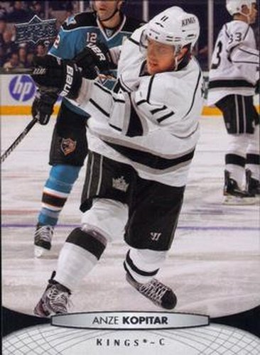 #370 Anze Kopitar - Los Angeles Kings - 2011-12 Upper Deck Hockey