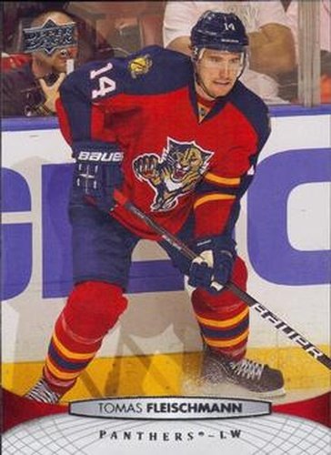 #375 Tomas Fleischmann - Florida Panthers - 2011-12 Upper Deck Hockey