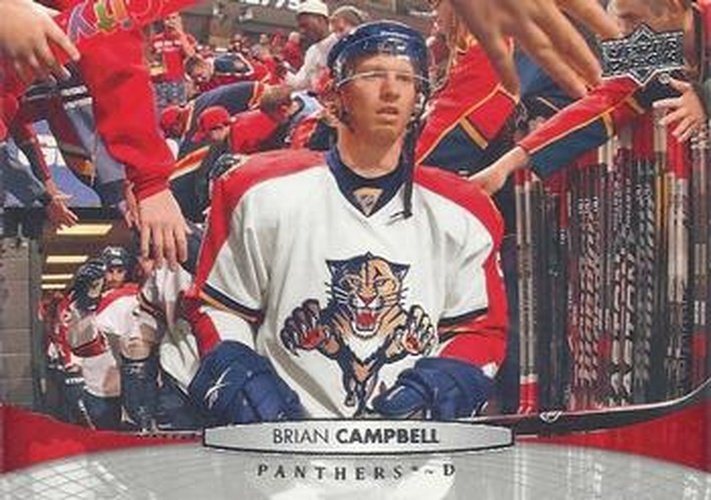 #379 Brian Campbell - Florida Panthers - 2011-12 Upper Deck Hockey
