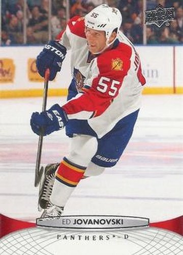 #380 Ed Jovanovski - Florida Panthers - 2011-12 Upper Deck Hockey