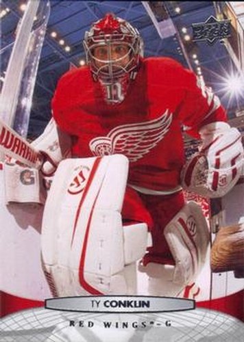 #391 Ty Conklin - Detroit Red Wings - 2011-12 Upper Deck Hockey