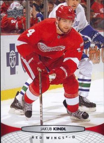 #393 Jakub Kindl - Detroit Red Wings - 2011-12 Upper Deck Hockey